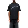 Good For Nothing Drift Washed Printed T-shirt In Black