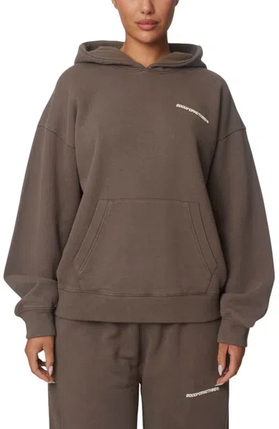 Good For Nothing Essentials Pullover Hoodie In Brown