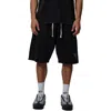 Good For Nothing Oversized Eagle Shorts In Black