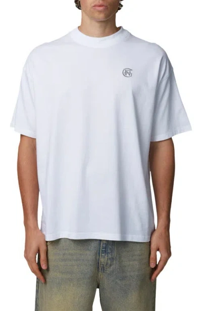 Good For Nothing Oversized Halftone T-shirt In White