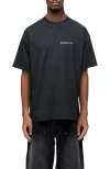 Good For Nothing Vintage Wash Relaxed T-shirt In Black