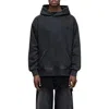 Good For Nothing Vintage Washed Relaxed Hoodie In Black