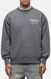 Good For Nothing Washed Grey Cult Sweathsirt In Gray