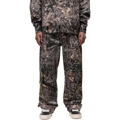 Good For Nothing Woodland Camo Print Jogger In Brown