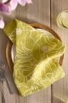 Good For The Bees Botanical Linework Napkins, Set Of 2