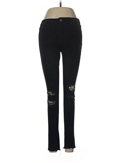 Pre-owned Good Hart Jeggings In Black