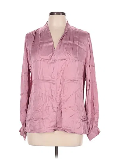 Pre-owned Good Hart Long Sleeve Blouse In Pink
