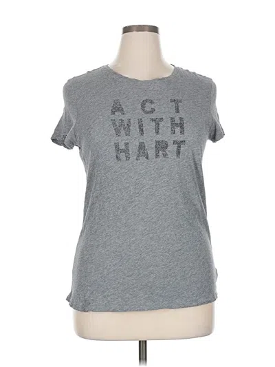 Pre-owned Good Hart Short Sleeve T-shirt In Gray