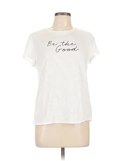 Pre-owned Good Hart Short Sleeve T-shirt In White