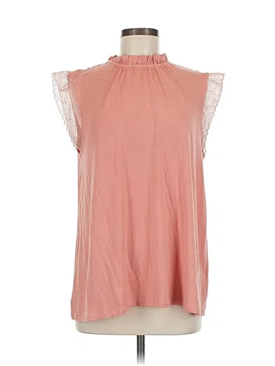 Pre-owned Good Hart Sleeveless Blouse In Pink