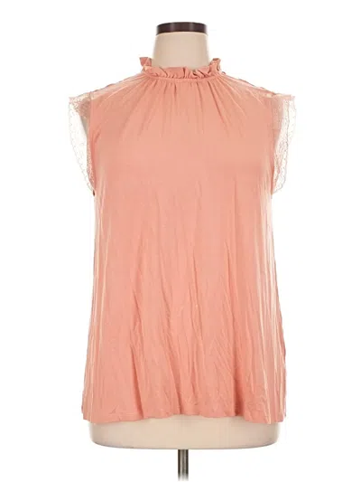 Pre-owned Good Hart Sleeveless Blouse In Pink