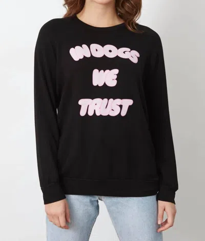 Good Hyouman Dave Top In In Dogs We Trust In Black