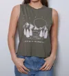 Good Hyouman Let It All Go See What Happens Tee In Olive In Multi