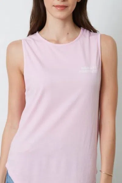 Good Hyouman Radiate Positivity Tank Top In Sassy In Pink