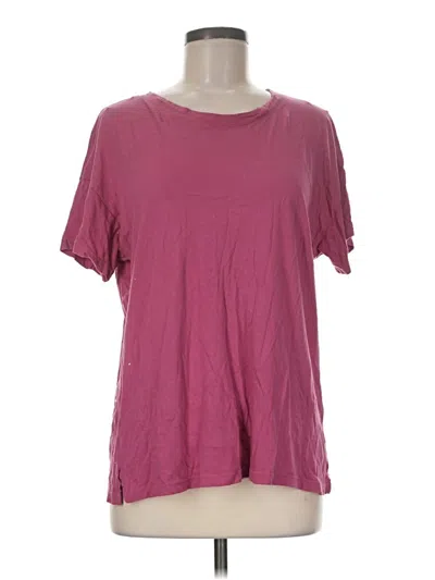 Pre-owned Good Hyouman Short Sleeve T-shirt In Burgundy