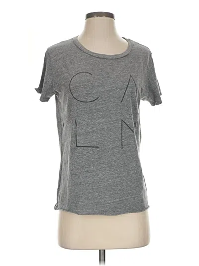 Pre-owned Good Hyouman Short Sleeve T-shirt In Gray