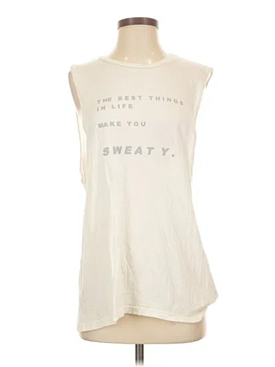 Pre-owned Good Hyouman Sleeveless T-shirt In Ivory