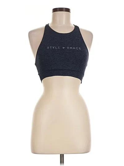 Pre-owned Good Hyouman Tank Top Gray Halter Neckline Tops
