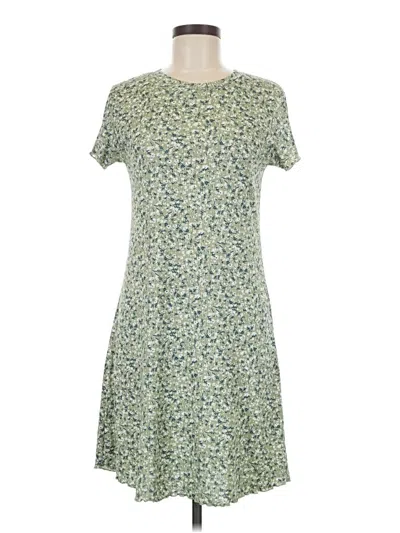 Pre-owned Good Luck Gem Casual Dress In Green