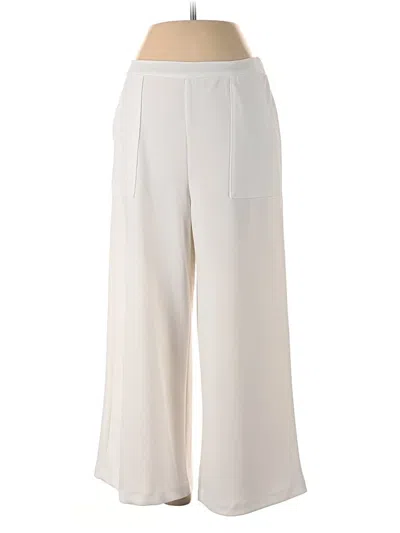 Pre-owned Good Luck Gem Casual Pants In Ivory