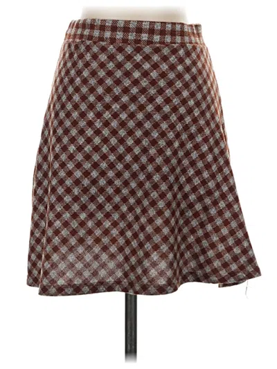 Pre-owned Good Luck Gem Casual Skirt In Brown