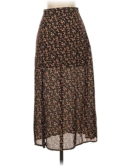 Pre-owned Good Luck Gem Casual Skirt In Brown