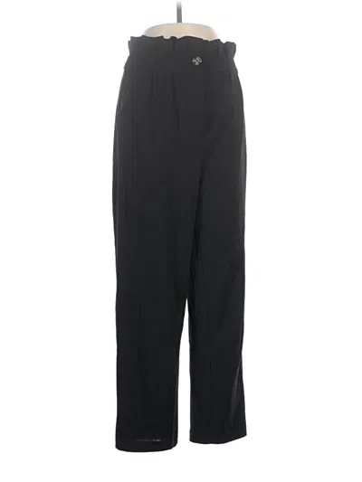 Pre-owned Good Luck Gem Dress Pants In Black
