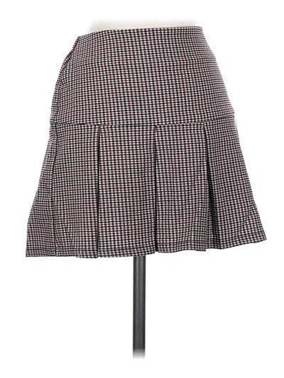 Pre-owned Good Luck Gem Formal Skirt In Gray