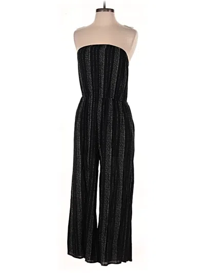 Pre-owned Good Luck Gem Jumpsuit In Black