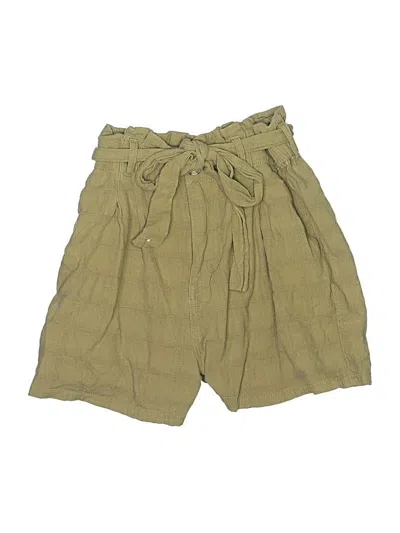 Pre-owned Good Luck Gem Khaki Shorts In Green