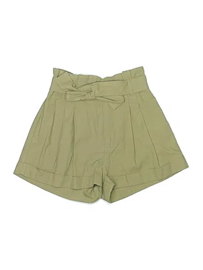 Pre-owned Good Luck Gem Khaki Shorts In Green