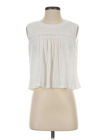 Good Luck Gem Sleeveless Blouse In Ivory
