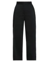 Good Match Woman Pants Black Size 4 Cotton, Polyamide, Elastane In Black