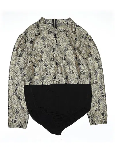 Pre-owned Good Time U.s.a. Los Angeles Bodysuit In Black