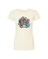 Good Vibes Llc Trendy Juniors Lilo And Stitch Summer Graphic Tee In Natural