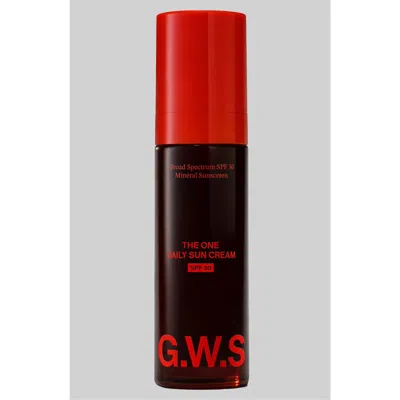 Good Weather Skin The One Daily Sun Cream Spf 30 Mineral Sunscreen In Brown