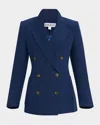 Good Work By Argent X Citizens Of Humanity Chelsea Double-breasted Linen Blazer