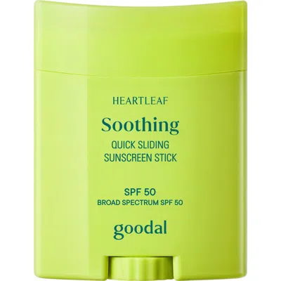 Goodal Heartleaf Soothing Sunscreen Stick Spf 50 In Transparent