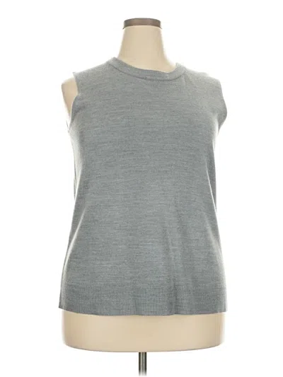 Pre-owned Goodclothes Sweater Vest In Gray