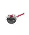 Goodcook Proease Aluminum Nonstick 2.5-quart Sauce Pan In Black