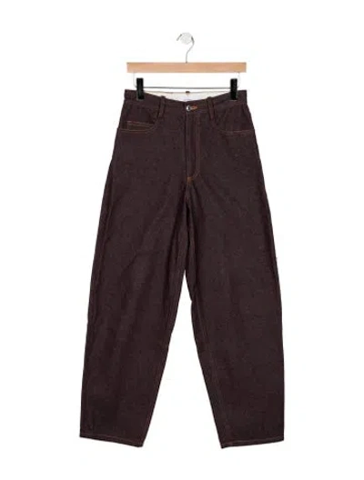 Pre-owned Goodfight Relaxed Fit Jeans In Purple