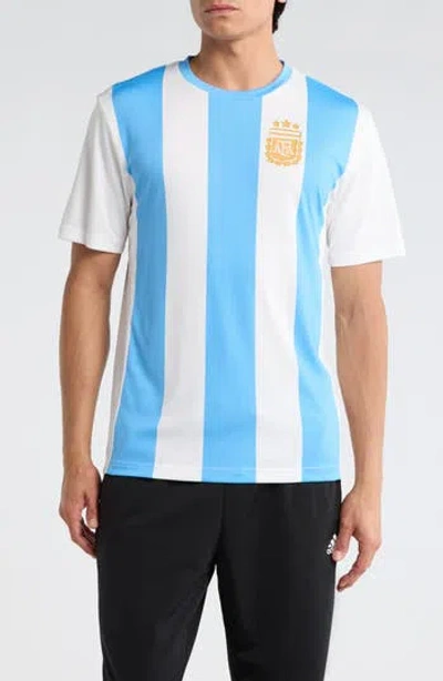 Goodie Two Sleeves Argentina National Football Team Stripe T-shirt In Multi