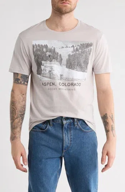 Goodie Two Sleeves Aspen Short Sleeve T-shirt In Gray