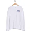 Goodie Two Sleeves Game Day Fun Day Crewneck Graphic Sweatshirt In Gray
