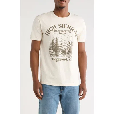 Goodie Two Sleeves High Sierras Graphic T-shirt In Neutral