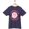 Goodie Two Sleeves Mentally Unstable Graphic T-shirt In Blue