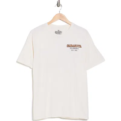 Goodie Two Sleeves Sarasota Graphic T-shirt In White