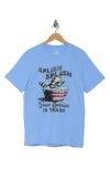 Goodie Two Sleeves Splish Splash Graphic T-shirt In Blue