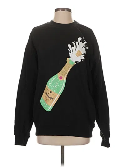 Pre-owned Goodie Two Sleeves Sweatshirt In Black