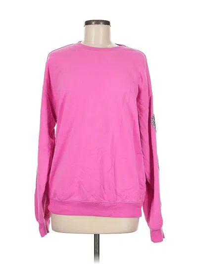Pre-owned Goodie Two Sleeves Sweatshirt In Pink
